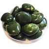 27/30MM - Galets TIKA, Vert mousse marbré