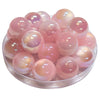 285 - Boules acryliques Oeil de chat AB - Rose clair 20MM