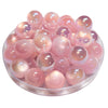 285 - Boules acryliques Oeil de chat AB - Rose clair 16MM