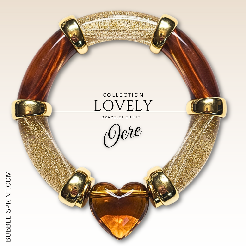 KIT bracelet collection LOVELY - Ocre