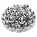 Boules brossées en CCB, Réf CCB63 - Argent 16MM