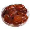 29/30MM - Galets TIKA, Caramel marbré