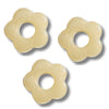 2- Fleur BABY Capucine Champagne marbré - 20mm