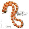 Orange Fluo collier Délice