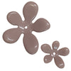 4 - Fleurs courbées de Sakura, Taupe Clair marbré