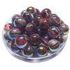302 - Boules acryliques brillantes Agate 16MM