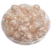 304 - Boules acryliques fleurs, Rose des sables nacré 16MM