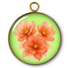 1 - Pendentif "Intemporel" -  Fleur