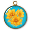 2 - Pendentif "Intemporel" -  Fleur