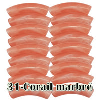 31 - Corail marbré 8MM