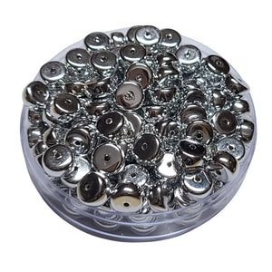 Cylindre séparateur épais, Argent 12mm Réf CCB47