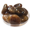 32/37MM - Galets TIKA, Crème de marron marbré
