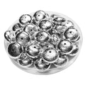 Rondelles brossées en CCB, Réf CCB66 - Argent 18MM