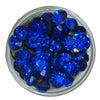 33 -Capri Blue, chaton SS38 en cristal, 8MM