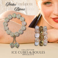 207 - Boules acryliques brillantes Bulles d'eau 16MM