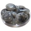 34/37MM - Galets TIKA, Gris fumé marbré