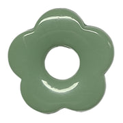 35- Fleur Capucine Vert militaire- 27mm