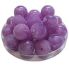368 - Boules acryliques brillantes Lilas marbré 20MM