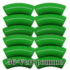 36- Tubes incurvés Vert Pomme 12MM