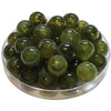 376 - Boules acryliques brillantes Militaire marbré 16MM