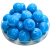 377 - Boules acryliques brillantes Turquoise marbré 20MM