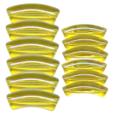 381 - Tubes incurvés Citron AB 8MM/12MM