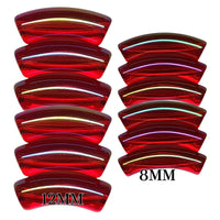 386 - Tubes incurvés Cerise AB 8MM/12MM