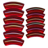 386 - Tubes incurvés Cerise AB 8MM/12MM