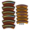 392 - Tubes incurvés Topaze AB 8MM/12MM