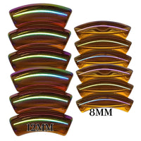 392 - Tubes incurvés Topaze AB 8MM/12MM