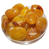 3/30MM - Galets TIKA, Ambre marbré