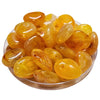 3/23MM - Galets TIKA, Ambre marbré