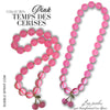 TEMPS DES CERISES collier Pink