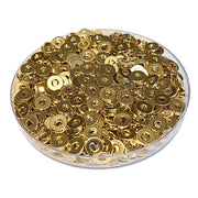 8MM - Rondelles dorées