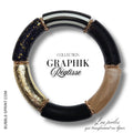 GRAPHIC Bracelet Réglisse