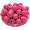 425 - Boules acryliques brillantes Rose Magenta 16MM