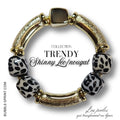 TRENDY Bracelet Shinny Léo/nougat