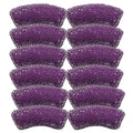 441 - Tubes incurvés Sucrés 14MM, Violet