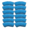 445 - Tubes incurvés Sucrés 14MM, Turquoise