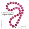 MIRAGE Collier Interchangeable Fuchsia