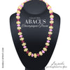 ABACUS Collier Champagne Prune
