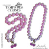 TEMPS DES CERISES collier Lilas