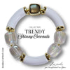 TRENDY Bracelet Shinny Coconuts