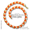 Orange Fluo collier Délice