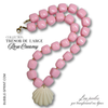 TRESOR du LARGE collier Rose Creamy