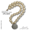 TRESOR du LARGE collier Pois Sablé
