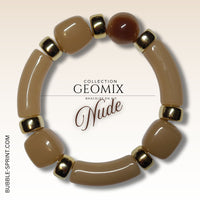 KIT bracelet collection GEOMIX - Nude