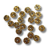 8MM- Rondelles texturées réf PLO-15