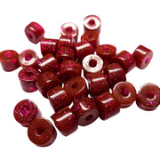 315C -Cylindre séparateur glitter Cherry pink 12mm