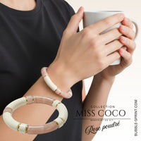 KIT bracelet collection MISS COCO - Rose poudré